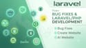customize , develop and fix your laravel website
