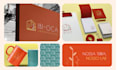 design a minimal logo and full visual brand identity