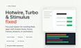 fix hotwire turbo and stimulus issues in your rails app