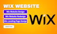 design business wix website wix redesign wix landing page wix ecommerce for you