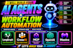 build ai agents and workflow automation using langgraph crewai mcp openai mastra