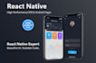 develop a custom react native mobile app for android and ios