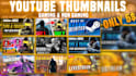 design click bait gaming thumbnails