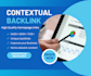 create 100 contextual backlinks with da50 dr30 pa25