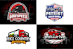 do transport logistic and trucking logo within 24 hours