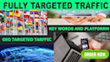 drive fully targeted website traffic