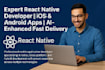 build your app, debug, improve performance with react native