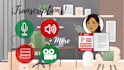 make spanish transcriptions video, audio and more
