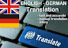 translate english to german and vice versa