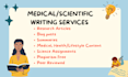 do health, medical and scientific writing