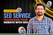 provide monthly SEO service and links building