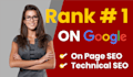 do complete technical on page seo for guaranteed  ranking