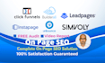 do clickfunnels SEO and builderall leadpage instapage