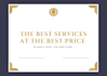 design the best for you at a low price