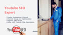 be your youtube chanel virtual assistant and SEO expert