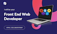 be your expert frontend developer html css bootstrap javascript