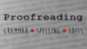 proofread and edit content