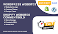 design and develop website in required cms