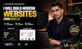build a custom high converting website using modern stack