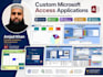 develop a microsoft access database application with vba