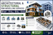 create professional revit architecture and structural bim models with drawings