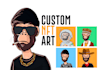 design custom nft art, nft collection , nft character cartoon avatar for you