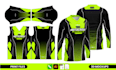 make an mx motocross jersey, pants design for sublimation