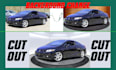 car photo background remove and drop shadow
