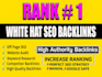rank your website by high quality dofollow backlinks
