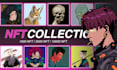 create a cartoon, pixel art and generate collection nft up to 10k