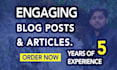 write affiliate marketing articles that will engage with the audience