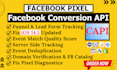 setup facebook conversion API with gtm server side tracking pixel track by ga4