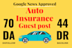 do auto insurance guest post on da70 dofollow