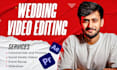 do wedding video editing