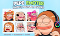 do custom and cute pepe emotes