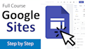 teach you google sites step by step