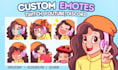 do custom and cute character emotes