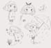 illustrate any concept using line art or sketches