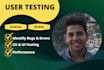 review your website and provide video feedback
