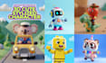 design stylized cute cartoon 3d characters illustration