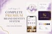 design full brand identity system for your small business