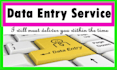 enter data faster, good at english and time management