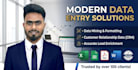 do excel data entry, virtual assistant, and inventory management