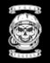 draw illustration skull astronot