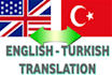 english text to turkish text