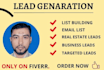 do b2b lead generation linkedin and web research