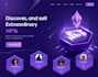 create cryptocurrency ico website, crypto landing listing page