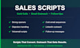 write powerful sales scripts and cold outreach messages that convert