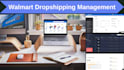 manage your walmart dropshipping store