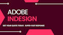 do any adobe indesign project